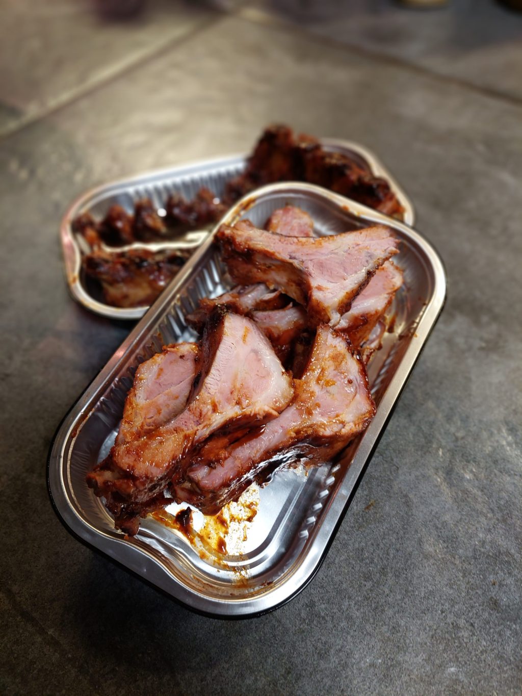 Gegrilde spareribs