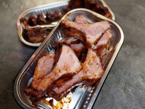 Gegrilde spareribs