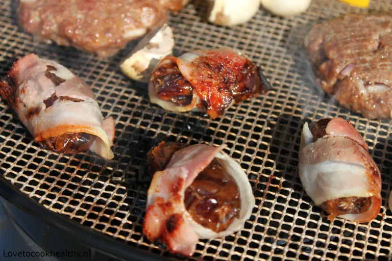 dadels-spek-barbecue-lovetocookhealthy Dadel spies met spek