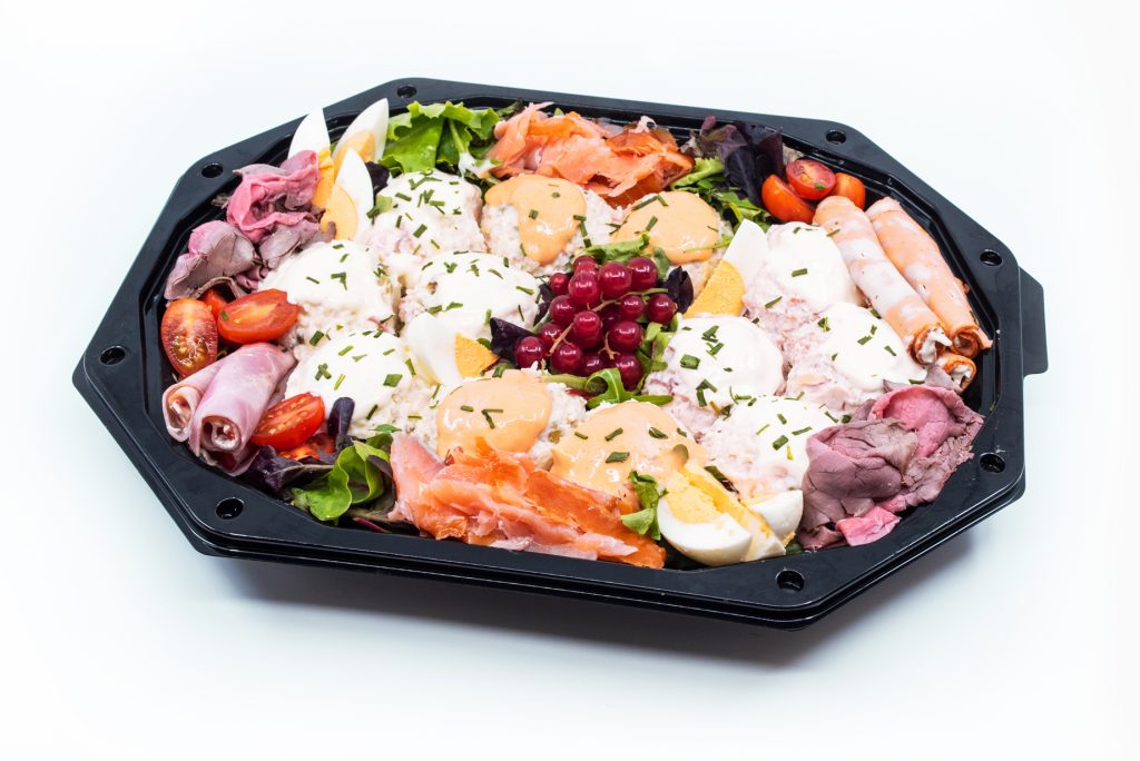 saladebuffet-deluxe Saladebuffet huzaren/zalm (deluxe)